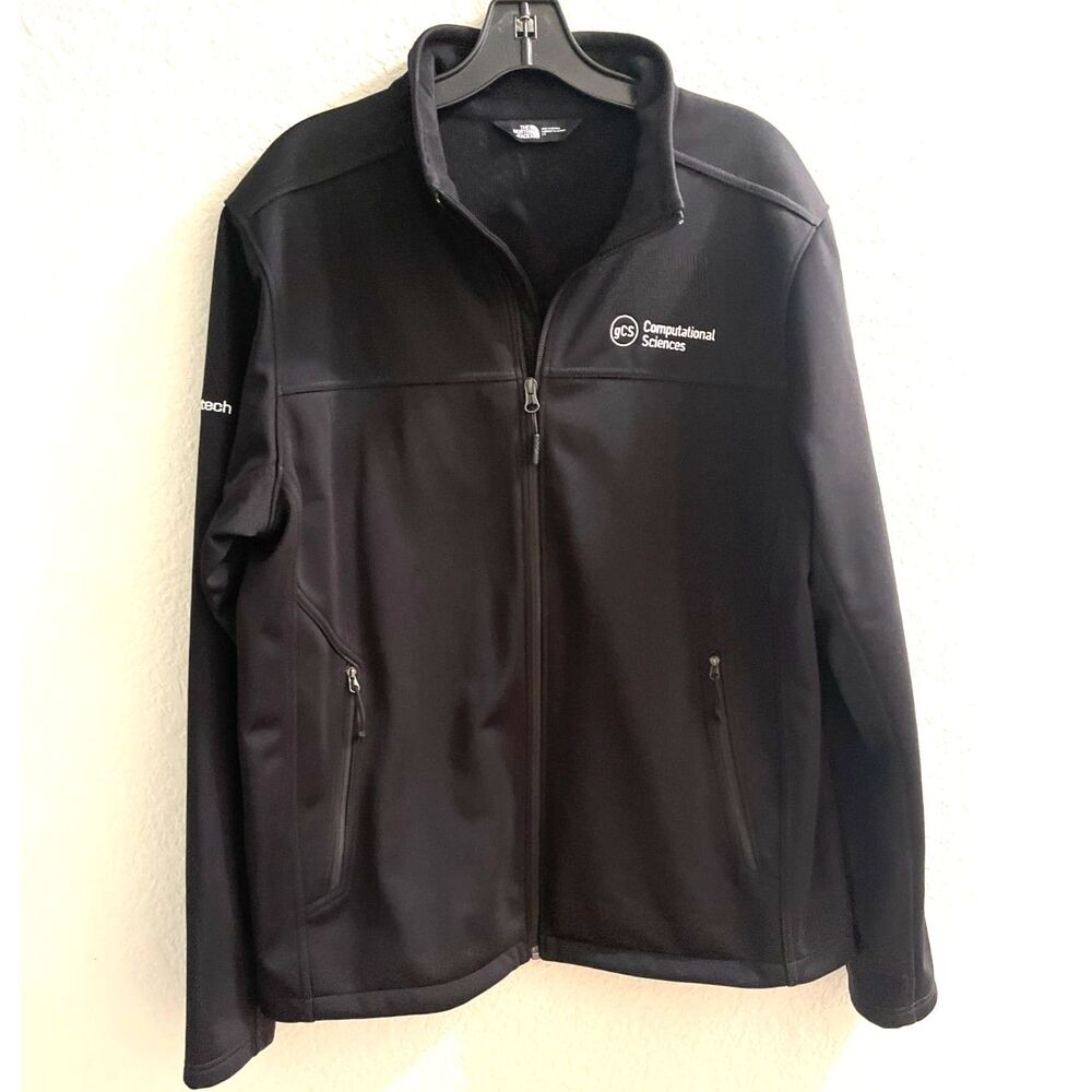 The North Face Genentech Swag Computational Sciences Pharmaceutical Black Jacket